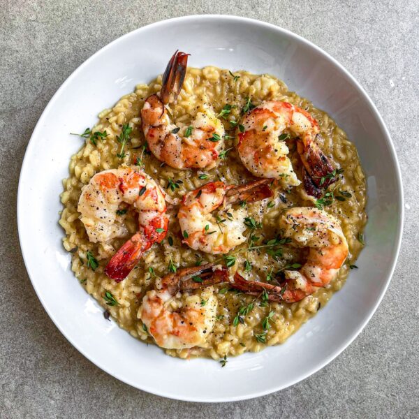 RISOTTO KING PRAWNS